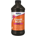 Now Liquid Mutlivitamin & Mineral - Orange Flavour 473ml